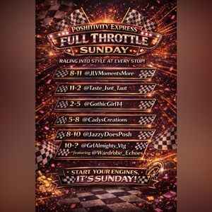 Poshitivity Express - Racing Into Easter Share Show